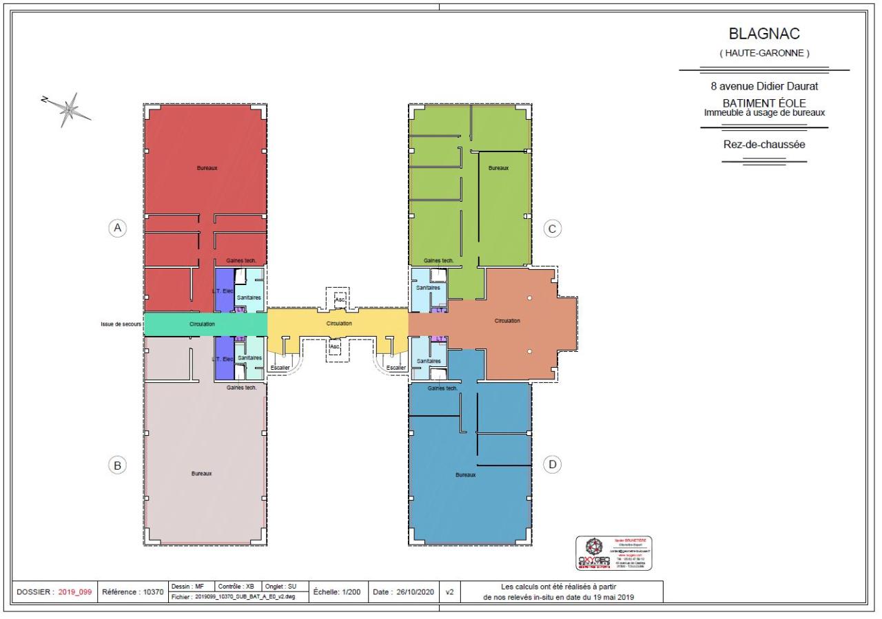 Bureau Blagnac 2451m² Location bureau Blagnac Haute-Garonne OLBUR2421532 12
